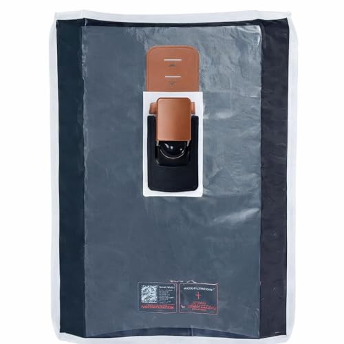 Image of Water Purifier Cover Compatible with Aquaguard Copper Superio RO+UV+UF - Waterproof, Dustproof & Scratch Resistant PVC Cover with Transparent Front & White Border