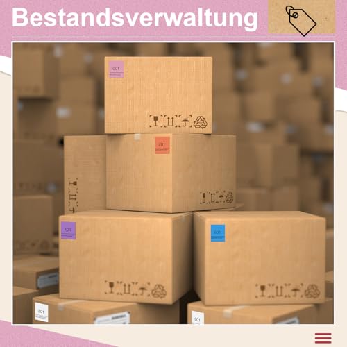 Nezyo Doppelnummern Blöcke 1-1000 Nummernblöcke Lose Nummeriert Garderobenmarken Großpackung Zahlenblöcke für Garderobe Events Party Messen, 10 x 5 cm(Rosa, Lila, Weiß, Orange, Hellblau)