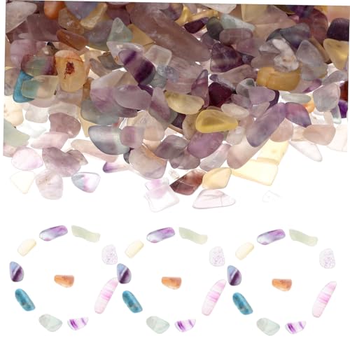 HOLIDYOYO 1 Set Aquarium Decorations Terrarium Fish Tank Decorations Natural Chips Crushed Stone Gravel for Fish Tank Fish Gravel for Aquarium River Rocks for Landscaping Cobblestone