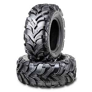 WANDA (Set 2) UTV ATV Tires 27×9-14 27x9x14 8-Ply Solid Mud 20mm tread