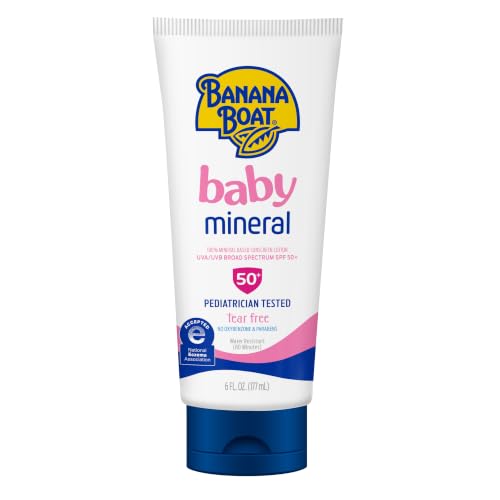 Banana Boat Mineral Baby Sunscreen Lotion SPF 50, 6 fl oz - image 1