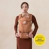 Ergobaby Omni Deluxe Baby Carrier for Newborn to Toddlers 0-48 Months (7-45 lbs) - 4-Position Breathable Mesh Baby Carrier with Ergonomic Support, Storage Pockets, and Sun Hood - Canyon Clay #1