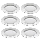 maxwell & williams cashmere bone china coupe 18-piece dinner set spülmaschinenfest, ofenfest, mikrowellenfest, gefrierschranktauglich