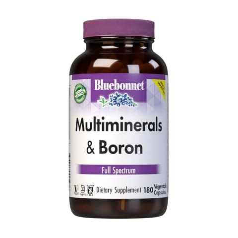 BlueBonnet Multi Minerals Plus Boron Vegetarian Capsules Cover