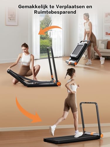 WalkingPad MC11 Elektrische loopband voor thuis, loopband inklapbaar met ruim loopgebied 44x120cm, walking pad tot 12 km/u met LED-display, APP en tabletstandaard Geschikt voor thuis en op kantoor - Afbeelding 3