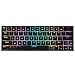 Produktbild Dierya 60% mechanische Gaming-Tastatur, Bluetooth 5.1 Verkabelte/Kabellose Computer-Tastatur - 63 Tasten Kompakt mit RGB-Hintergrundbeleuchtung, 1900 mAh Batterie(Blauer Schalter-Black) QWERTY Layout