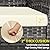 HYDRAGARDEN 4 Piece Outdoor Furniture Set, Patio Wicker Sectional Sofa with Tempered Glass Coffee Table and Cushions, Rattan Conversation Set for Garden Backyard Balcony (Gray Rattan/Beige Cushion)