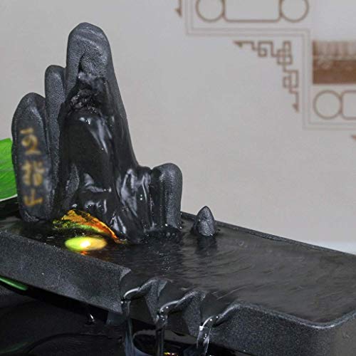 Keramische decoratieve fontein woonkamer bureau fontein met luchtbevochtiger perfect desktopcadeau - Image 4