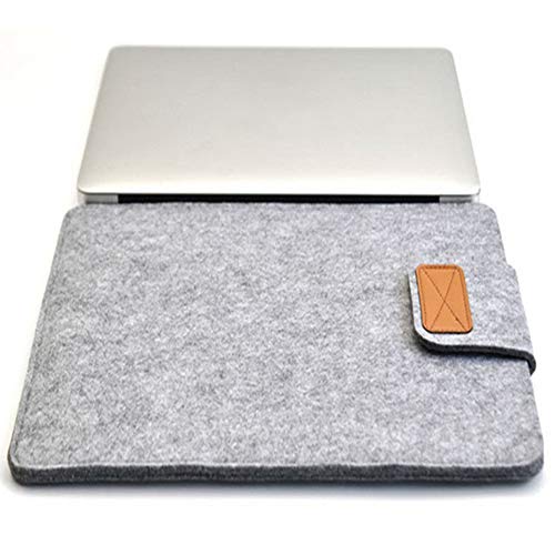 Heaven2017 Protective Felt Laptop Sleeve Bag Carrying Case Cover For Macbook Air Pro Retina Dark Grey 13Inch #TOP2