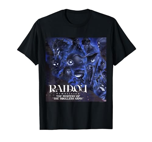 Raidou: The Mystery of The Soulless Army - Demons T-Shirt, Men, Black, Large