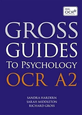 Gross Guides to Psychology: OCR A2-Wow! eBook