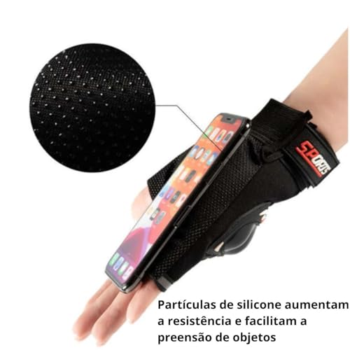 Luva Moto para Motoqueiro Unissex Confortável Blackproof Impermeável Touch-screen antiderrapantes à