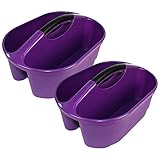 Romanoff Classroom Caddy, Purple, Pack of 2
