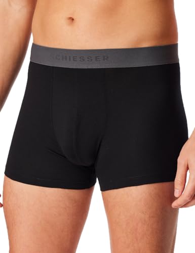 Schiesser Herren 3 Pack Boxershorts Bio Baumwolle Multipack - 95/5 Organic