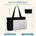 Imagen de Bolso Shopper Grande Bolsa Tote Bag Mujer con Cremallera