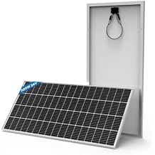 Solar Panel 200W 24 Volt,Monocrystalline High Efficiency 200 Watt 24V PV Module Power Charger for RV, Roof, Camper, Marine, Cabin, Backup Power System and Other Off-Grid Applications