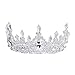 Bandeau cheveux cerceau couronne de la reine couronne de gâteau d'anniversaire décoration colonne de glace couronne de cristal Pratique et utile