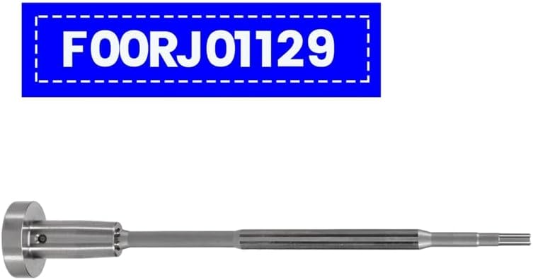 F00RJ01129 Diesel Common Rail Fuel Injector Control Valve for Diesel Injector 0445120035 Replacement - (Color: Silver)