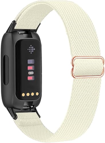 NEO+ Bracelet de rechange élastique compatible avec Fitbit Inspire 3/2 Tracker non inclus, One Size, Nylon, Pas de pierre précieuse