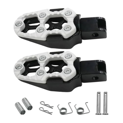 Repose-Pieds Moto Arrière Marchepieds Support Pédale de Remplacement Universel