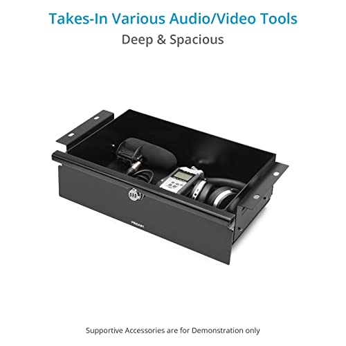 PROAIM Cerradura Inteligente cajón Inferior para Accesorios y Herramientas de Audio y Video. para estación de Trabajo Soundchief Cart. Cerradura de combinación de 3 dígitos (CT-SDCF-SD) - imagen 5
