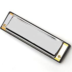 KIRANDIE Harmonica 10 Trous 20 Reeds Harmonica diatonique Harmonica Instrumento clés C Instruments de Musique Blues Harp… - Les Beatles, Paul McCartney, John Lennon, RIngo Starr, George Harrison KIRANDIE Harmonica 10 Trous 20 Reeds Harmonica diatonique Harmonica Instrumento clés C Instruments de Musique Blues Harp… – Image 2