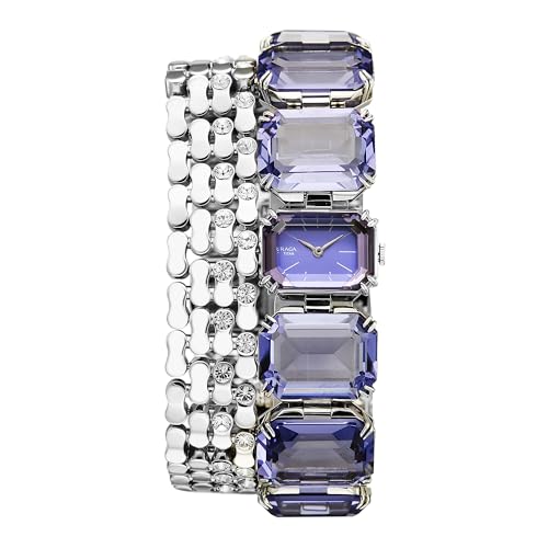 Image of Titan Raga Cocktails Quartz Analog Blue Dial Stainless Steel Strap Watch for Women