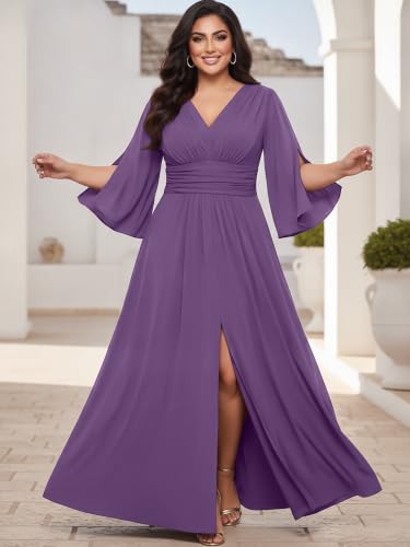 Image of KOH KOH Womens Long Bridesmaid Semi Formal Wedding Guest Maxi Dress Gown