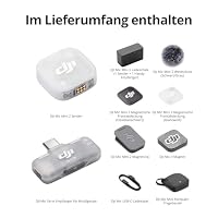 DJI Mic Mini 2 (1 TX + 1 Mobile RX + Ladeschale), kab. Lavalier-Mikrofon – Ansicht 9