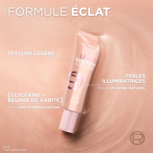 Fond De Teint Liquide Hydratant Teinte Eclat 902 Lumi Glotion 'oreal Paris Le Flacon De 40ml - vue 7