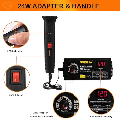 Guritta GU06 4 In 1 Foam Cutter 24W Guritta Hot Wire Foam Knife thumb #1