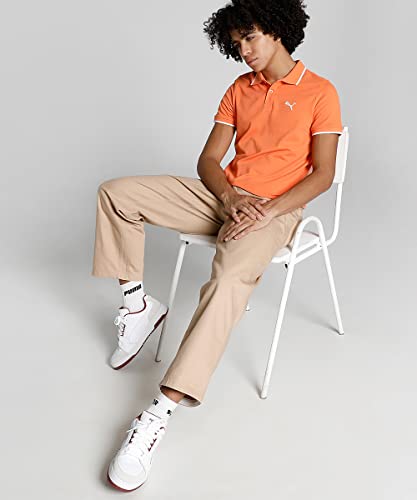 Image of Puma Men's Solid Slim Fit T-Shirt