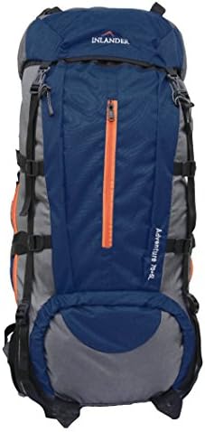 INLANDER Travel 75 L rucksack backpack bag - trekking, adventure campingwaterproof luggage bag with 1 year warranty