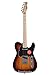 Squier Affinity Series Telecaster Electric Guitar, with 2-Year Warranty, 3-Color Sunburst, Maple Fingerboard
