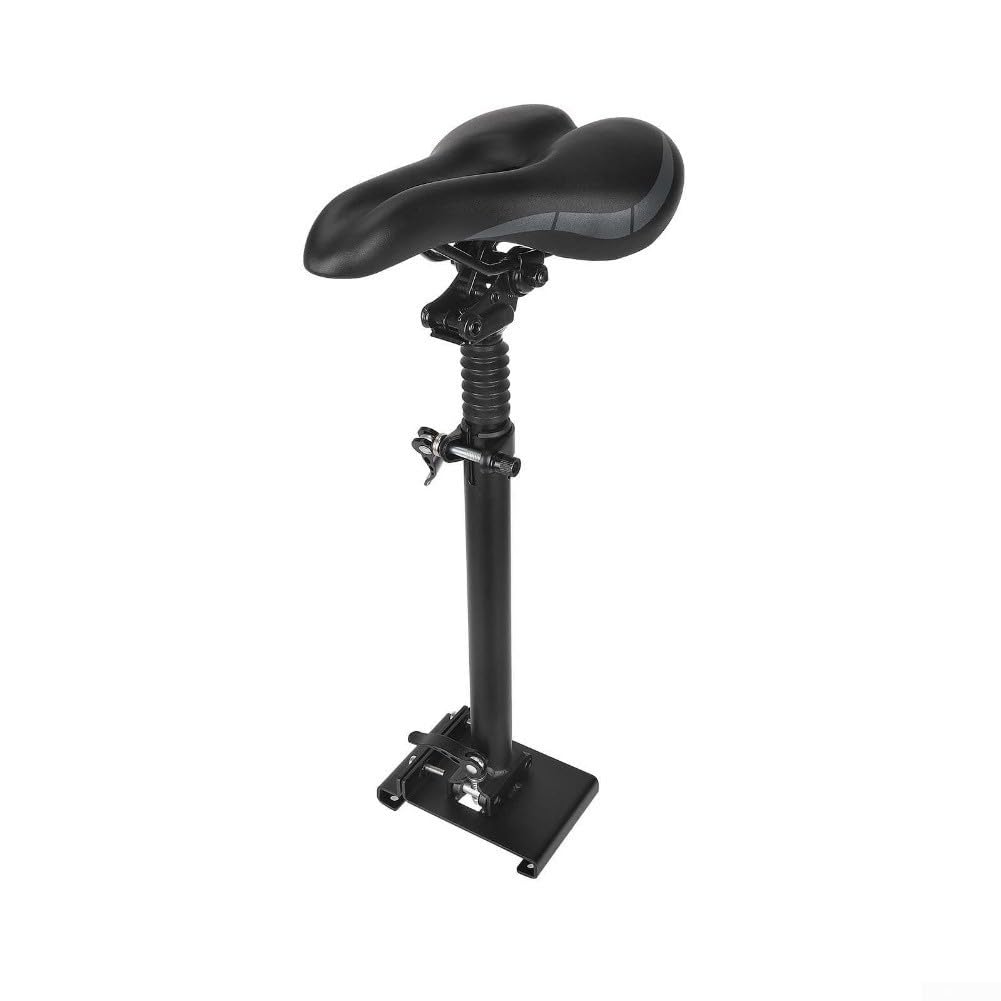 Silla de asiento de scooter eléctrico para Xiaomi M365/Pro/1S, plegable, ajustable, amortiguador, aleación de aluminio, asiento acolchado de PU