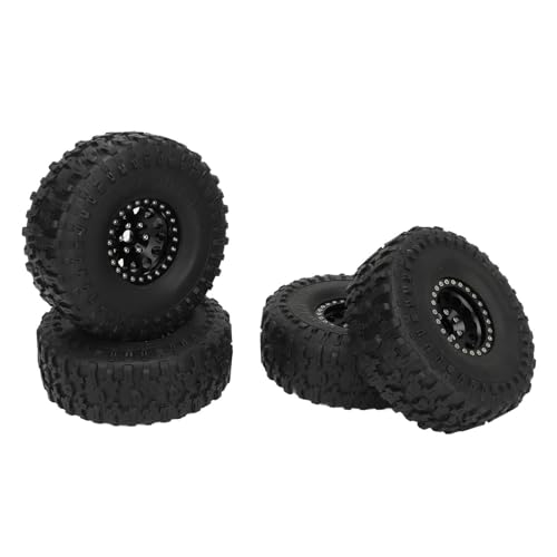 Modello applicabile: i pneumatici in gomma per cingoli RC sono sostitutivi SCX10 1/, RBX10, controlla il modello della tua auto RC prima di ordinare. Pneumatico per auto RC da 1,9 pollici.