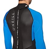 O'Neill Wetsuits Men's Reactor-2 3/2mm Back Zip Full Wetsuit, Black/Ocean, M UK - Image 7