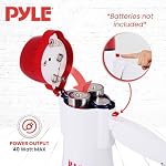 Pyle Megaphone Speaker PA Bullhorn W Built-in Siren - Adjustable Volume, 1400 Yard Range - Ideal for Football, Soccer, Baseball, Hockey, Basketball Cheerleading Fans, Coaches, Safety Drills (PMP40) - Image 4