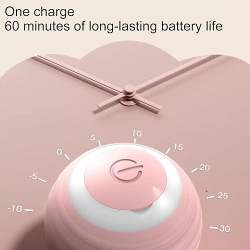 Balle de chat électrique rechargeable avec évitement intelligent d'obstacles - 5