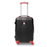 Mojo (3XVWM) University of Alabama Crimson Tide Two-Toned Hardside Carry-On Luggage Spinner with Telescopic Handle