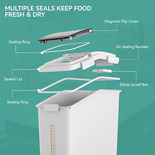 YITAHOME 50L Large Rice Bin