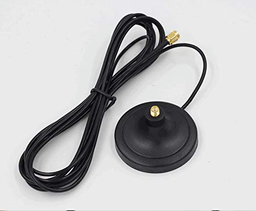 Image of Fookoo 10FT /3Meter Extended Antenna Base Male to Female for Wireless Backup Camera System