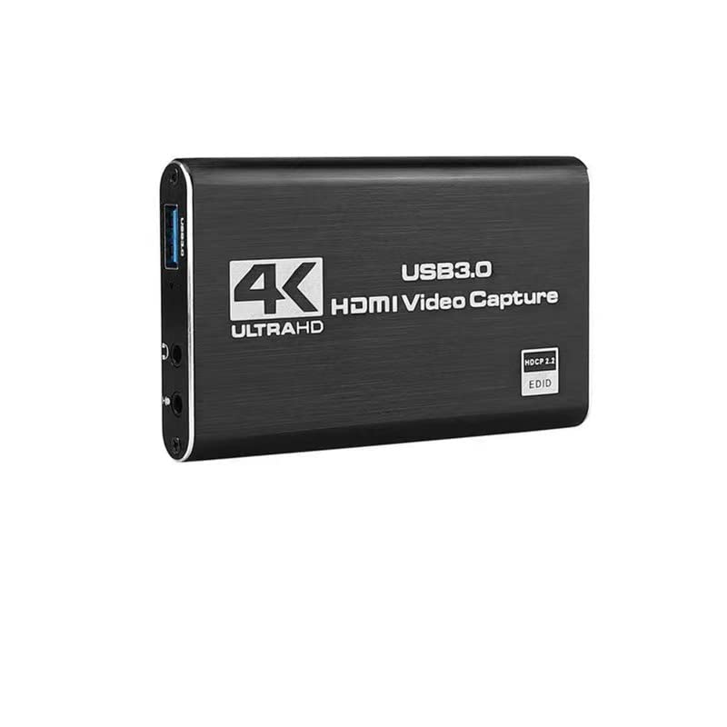 Tarjeta de captura de conversión USB 3.0 a HDMI, tarjeta de captura de video HDMI, grabadora OBS, tarjeta de captura HDMI 4K