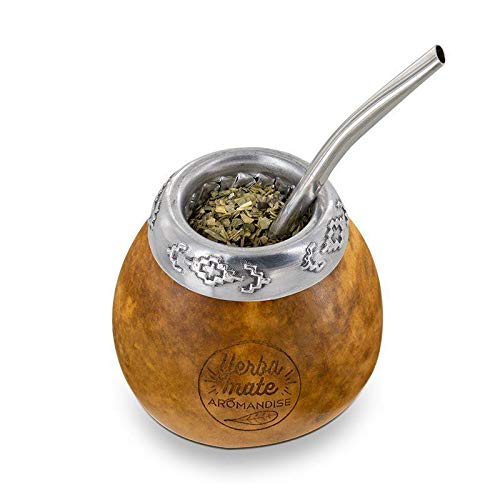 Aromandise Calabaza y Bombilla para Mate Cover