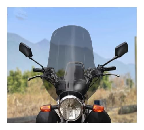 Déflecteur de vent moto MG150 bulle protection Crown Prince
