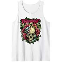 Funny Bullet My Valentine Skull Roses and Red Blood Horror