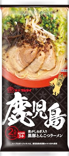 Marutai Kagoshima Kurobuta Tonkotsu Ramen Noodle 185 g