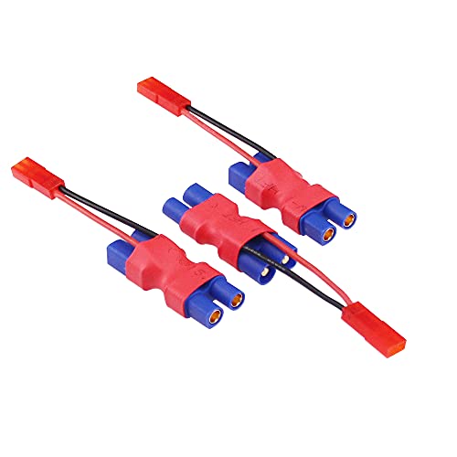 Conector EC3 macho a hembra con JST hembra paralelo miniatura 1