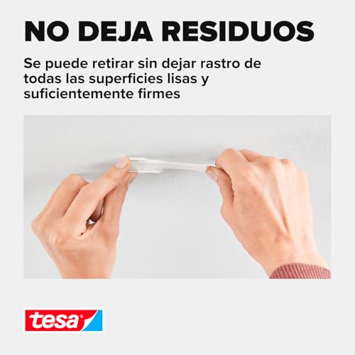 Miniatura 6 de Tesa Powerstrips 1x Gancho De Techo Blanco Incl. 2 Tiras