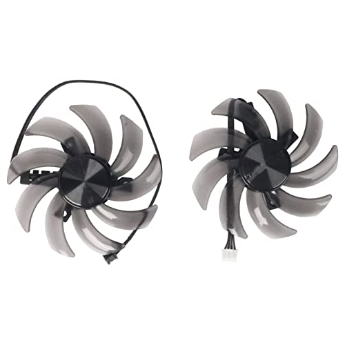 Qgg Video Card CoolerFan,85Mm FDC10H12S9-C 0.35AMP RTX2060 RTX2070 GPU Cooling Fan,Fit for Gainward Geforce RTX 2060 2070 Super Ghost Graphics Card Cooler(Size:DIY Fan)